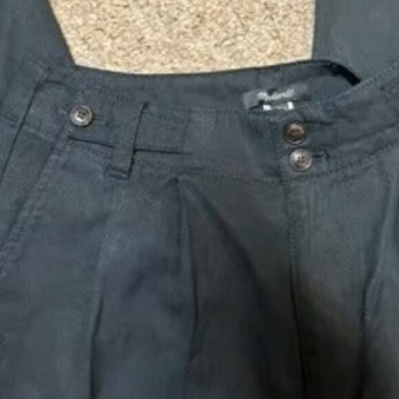 MADEWELL HARLOW WIDE LEG PANTS TROUSER DEEP INDIGO NAVY $120 NEW 12 - Picture 12 of 14